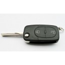 klapsleutel behuizing Audi 3 knoppen