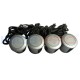 Parkeer hulp met display en 4 sensoren Zilver 